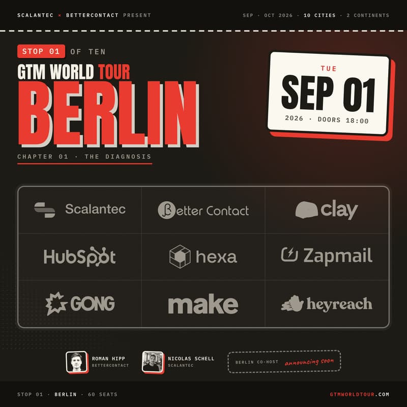 Cover Image for GTM World Tour · Berlin