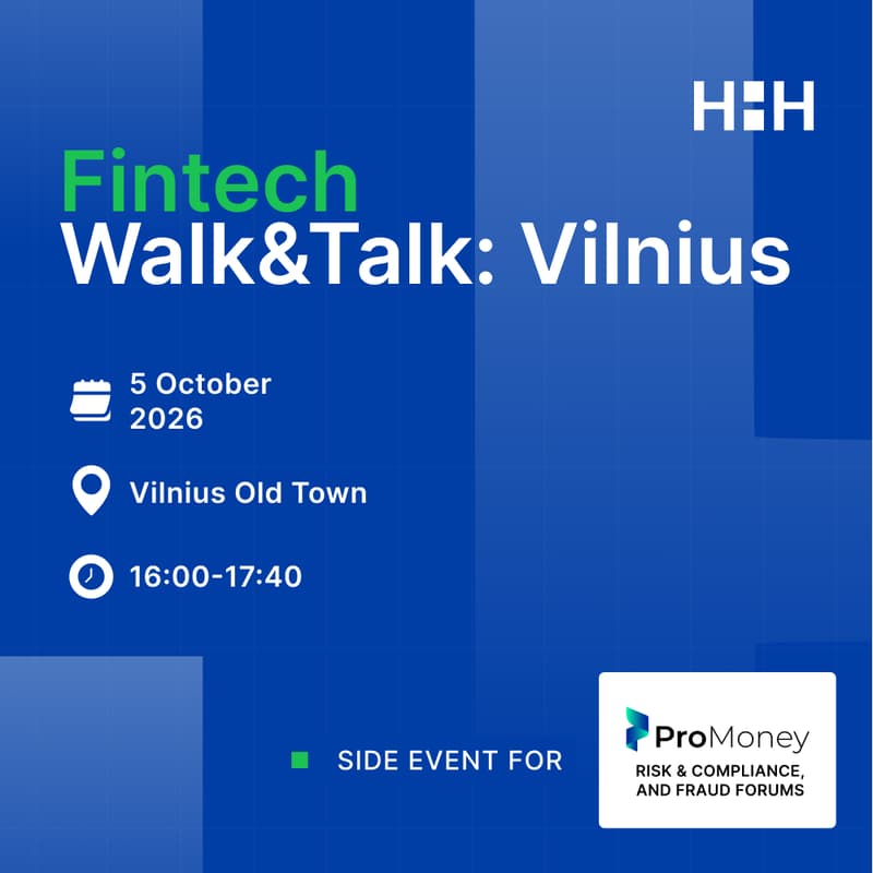 Cover Image for Fintech Walk & Talk: Vilnius