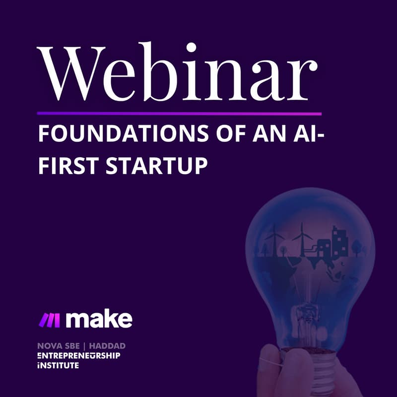 Cover Image for Webinar: Foundations of an AI-first Startup