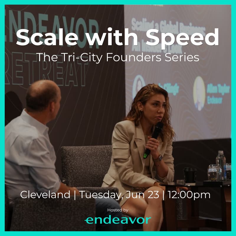 Cover Image for Scale with Speed: The Tri-City Founders Series