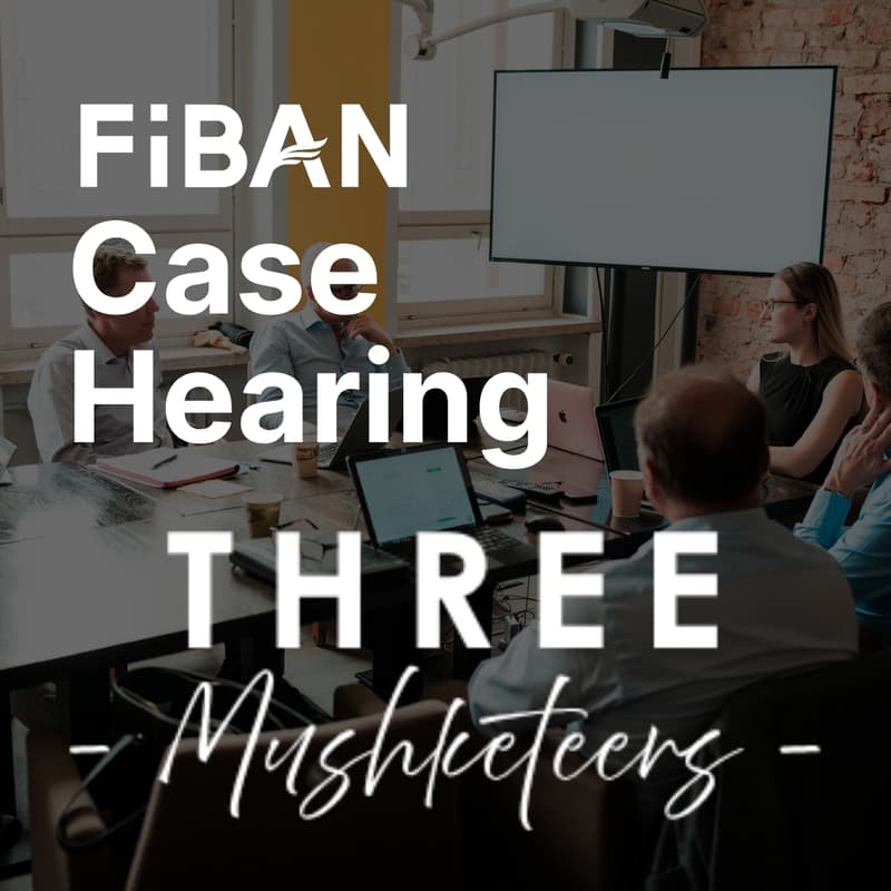 Cover Image for FiBAN Case Hearing: Three Mushketeers (Online)