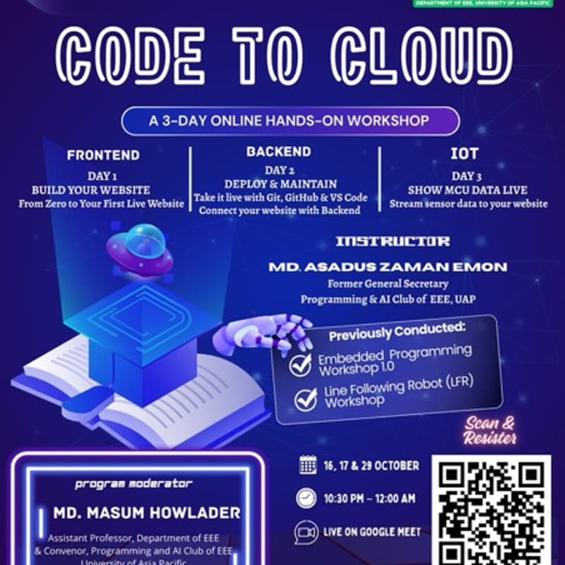 Cover Image for CODE TO CLOUD