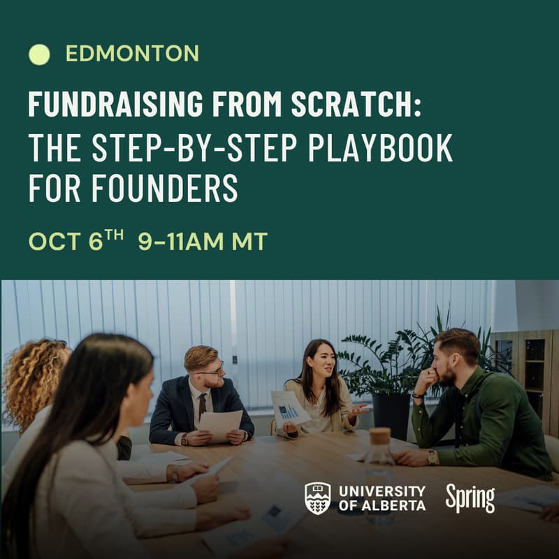 Cover Image for Fundraising from Scratch: The Step-by-Step Playbook for Founders | Edmonton