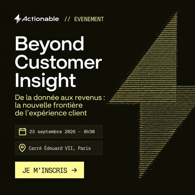 Cover Image for Beyond Customer Insight - De la donnée aux revenus