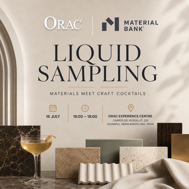 Cover Image for Liquid Sampling by Orac x Material Bank