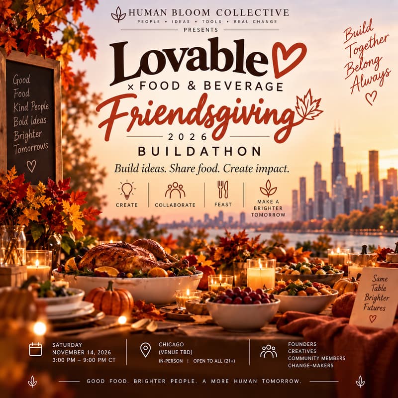 Cover Image for LOVABLE × FOOD & BEVERAGE: FRIENDSGIVING 2026