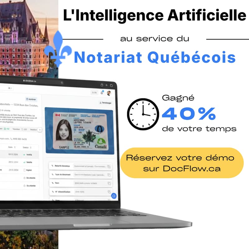 Cover Image for Démo Docflow - IA pour notaires au QC