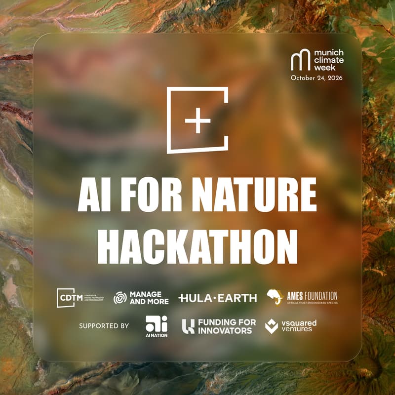 Cover Image for AI for Nature Hackathon