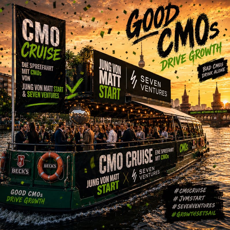 Cover Image for CMO Cruise by JvM START & SevenVentures 🚤☀️