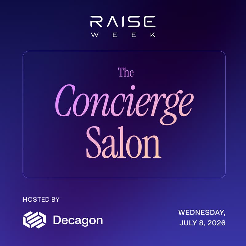 Cover Image for The Concierge Salon hosted by Decagon