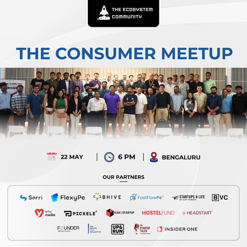 Cover Image for Consumer Meetup - Bengaluru