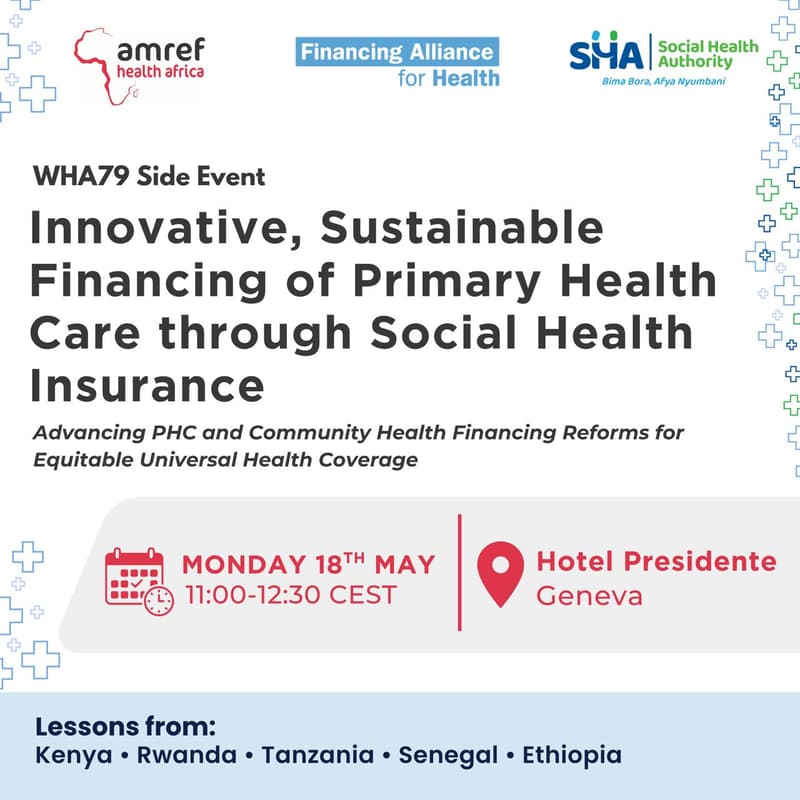 Cover Image for Innovative, Sustainable Financing of Primary Health Care through Social Health Insurance