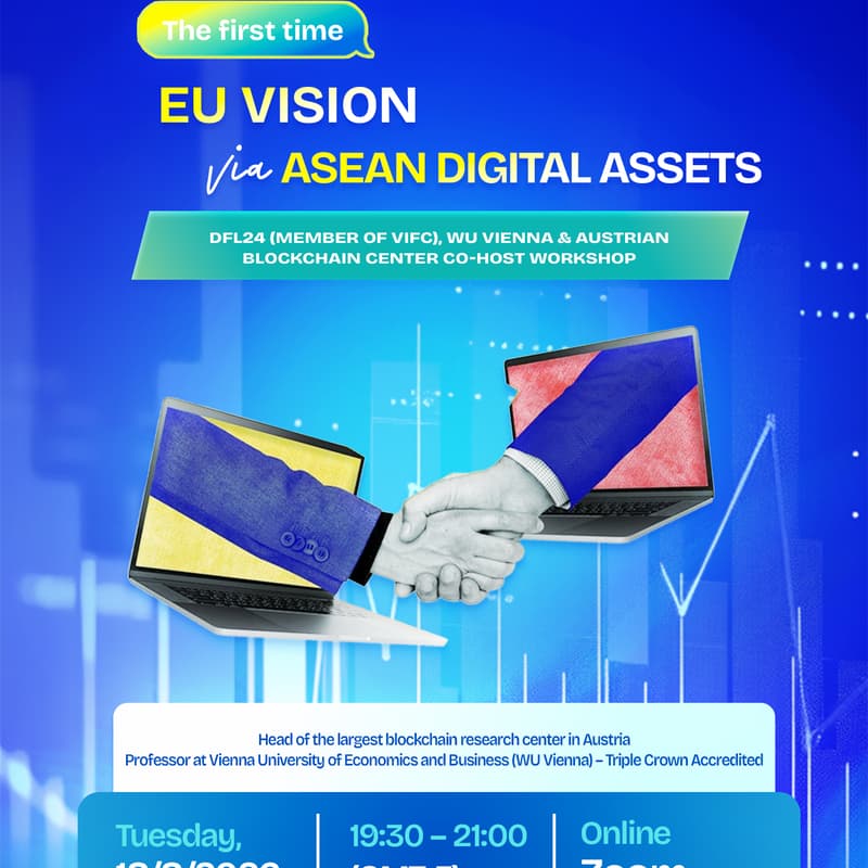 Cover Image for Online Workshop: What does the person shaping Europe's digital asset legal framework think about investment opportunities in Southeast Asia.
