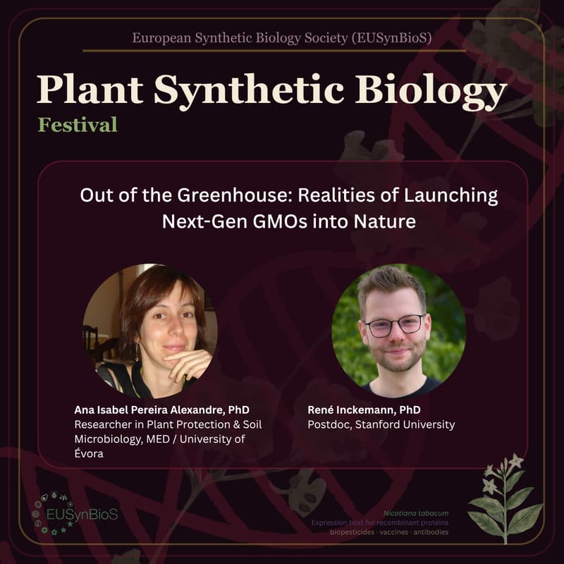 Cover Image for Out of the Greenhouse: Realities of Launching Next-Gen GMOs into Nature (with Ana Alexandre and René Inckemann)