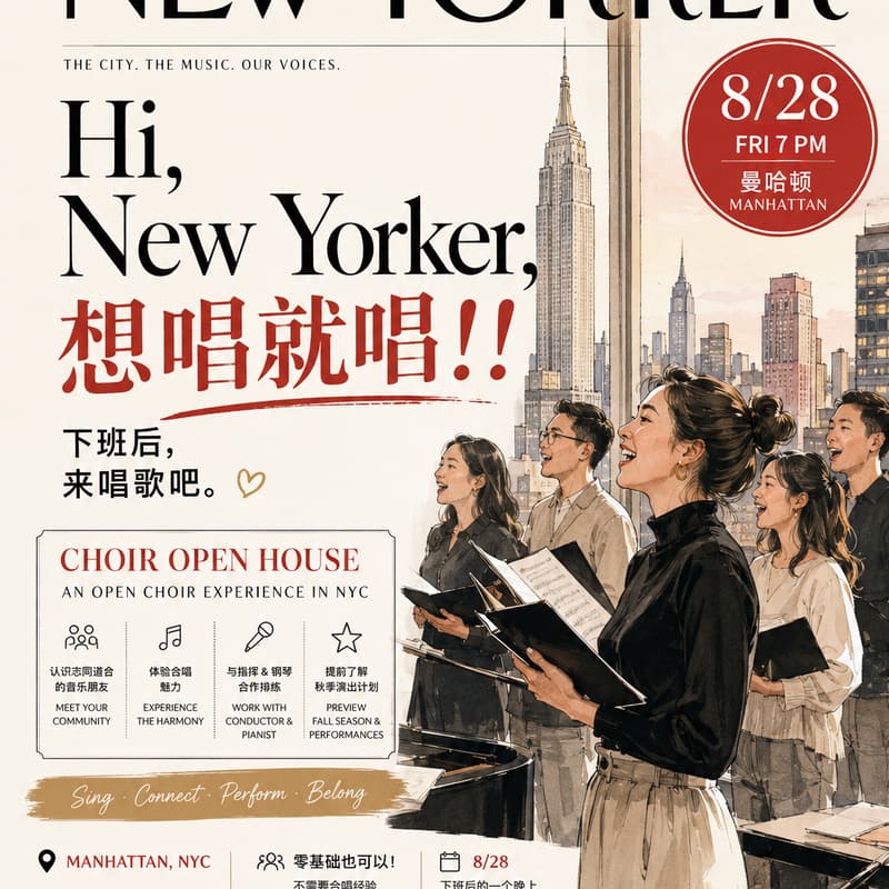 Cover Image for 下班后一起唱 - Singing Together Open House