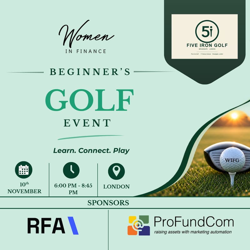 Cover Image for Beginner's Golf Event - Women in Finance Group