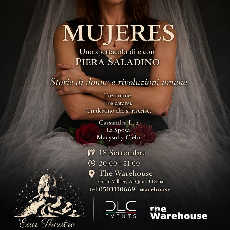 Cover Image for Mujeres- un spettacolo di e con Piera Saladino IN ITALIANO