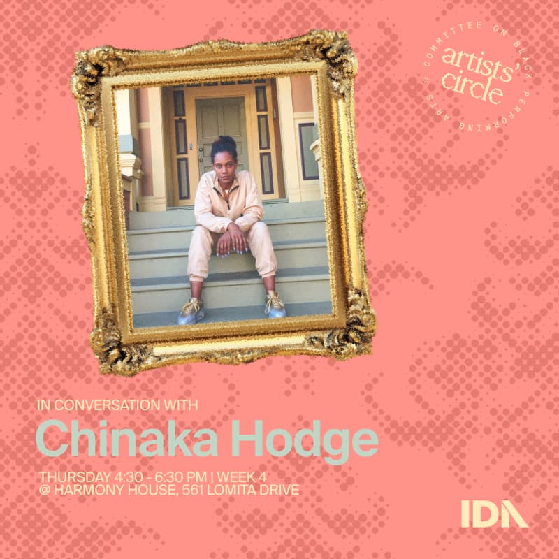 Cover Image for Chinaka Hodge at the CBPA Artist Circle