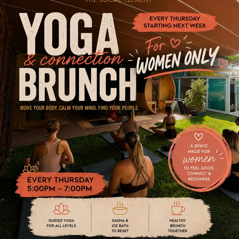 Cover Image for Yoga & Brunch (Women Only)