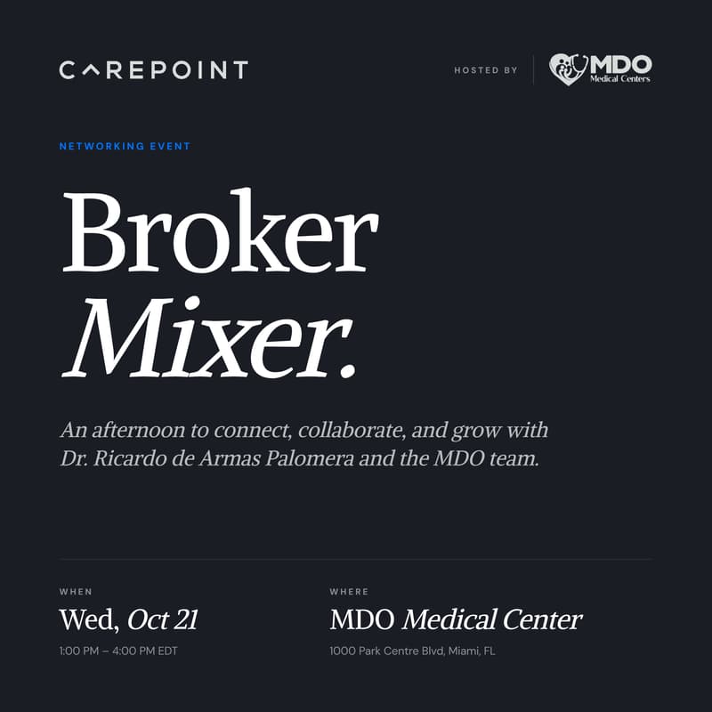 Cover Image for Broker Mixer with MDO Medical Centers