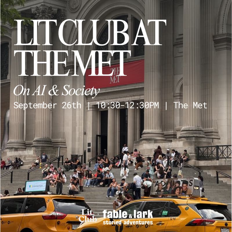 Cover Image for Literary Met Tour: AI & Society