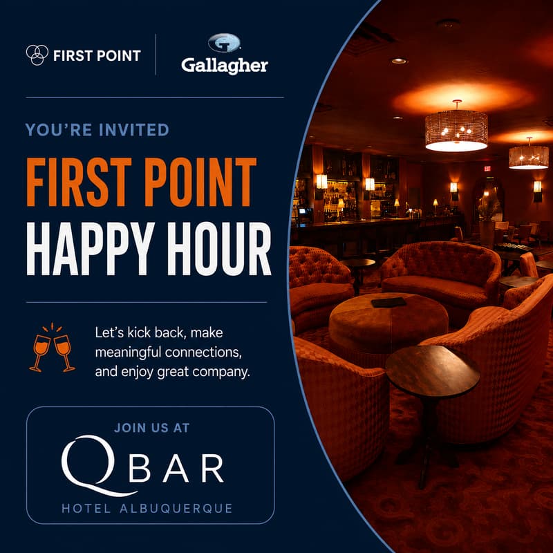 Cover Image for First Point Happy Hour during MTRA