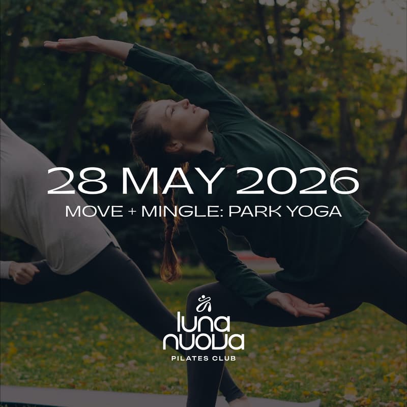 Cover Image for Move + Mingle: Park Yoga