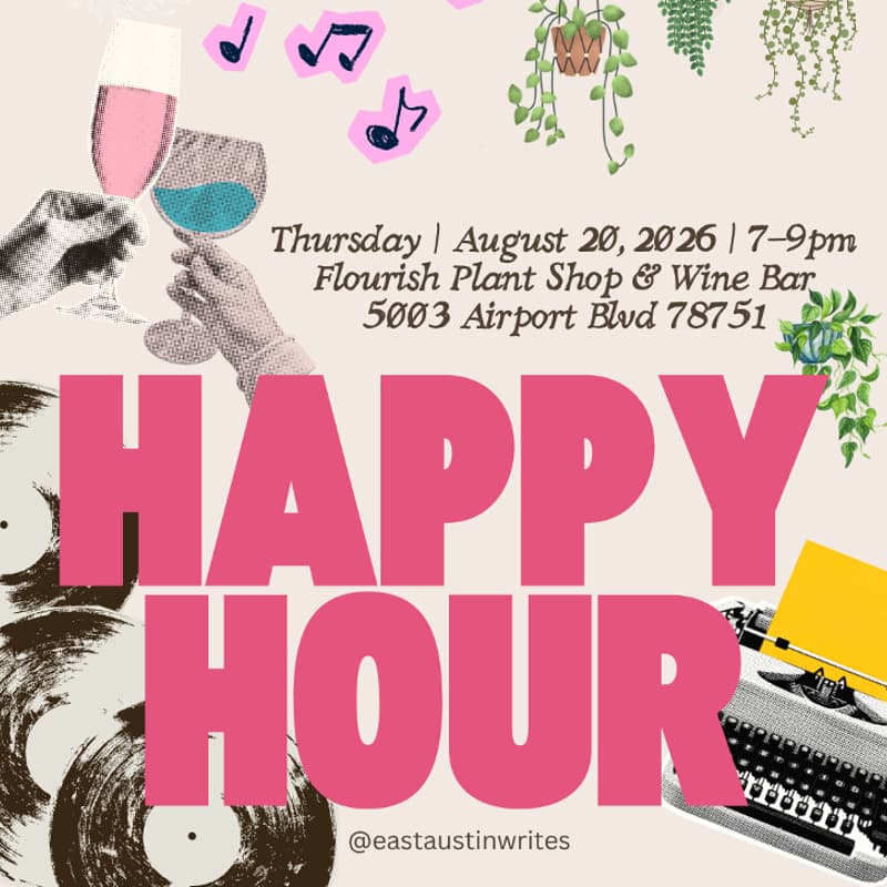 Cover Image for Happy Hour Social at Flourish Plant Shop & Wine Bar