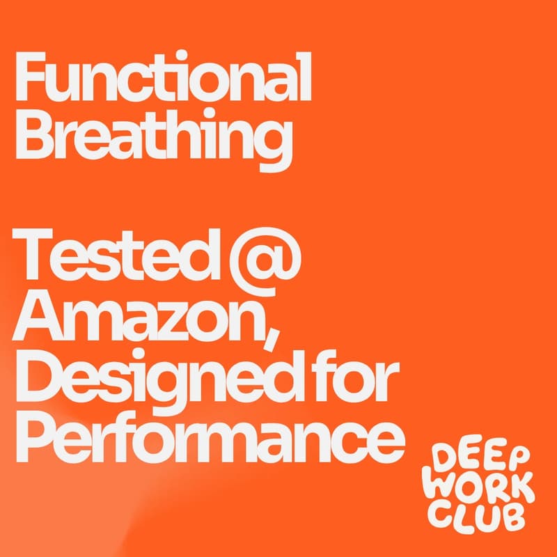 Cover Image for Functional Breathing — Tested @Amazon, Designed for Performance