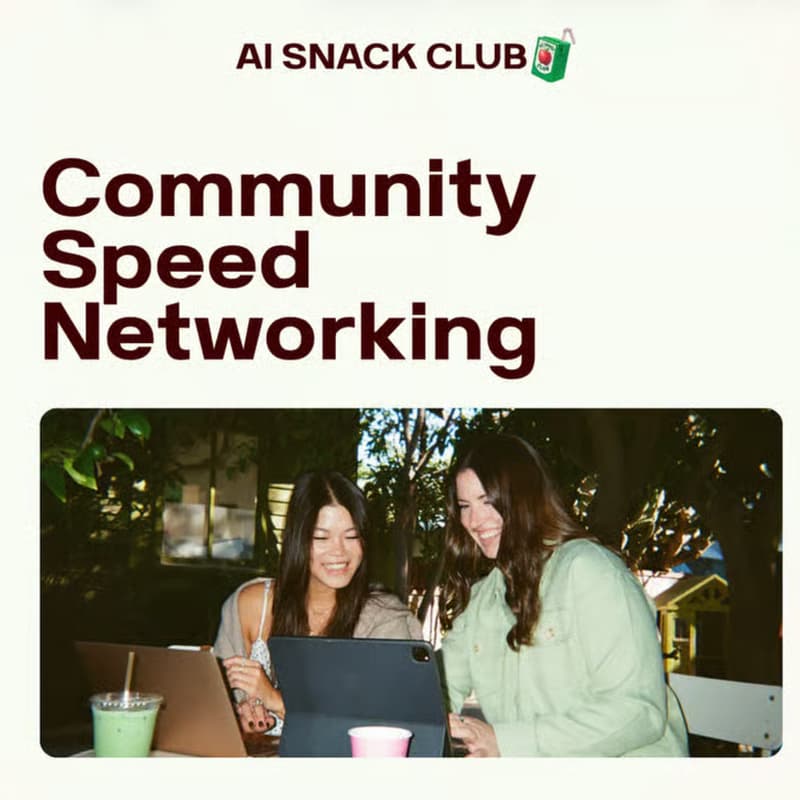 Cover Image for Community Speed Networking
