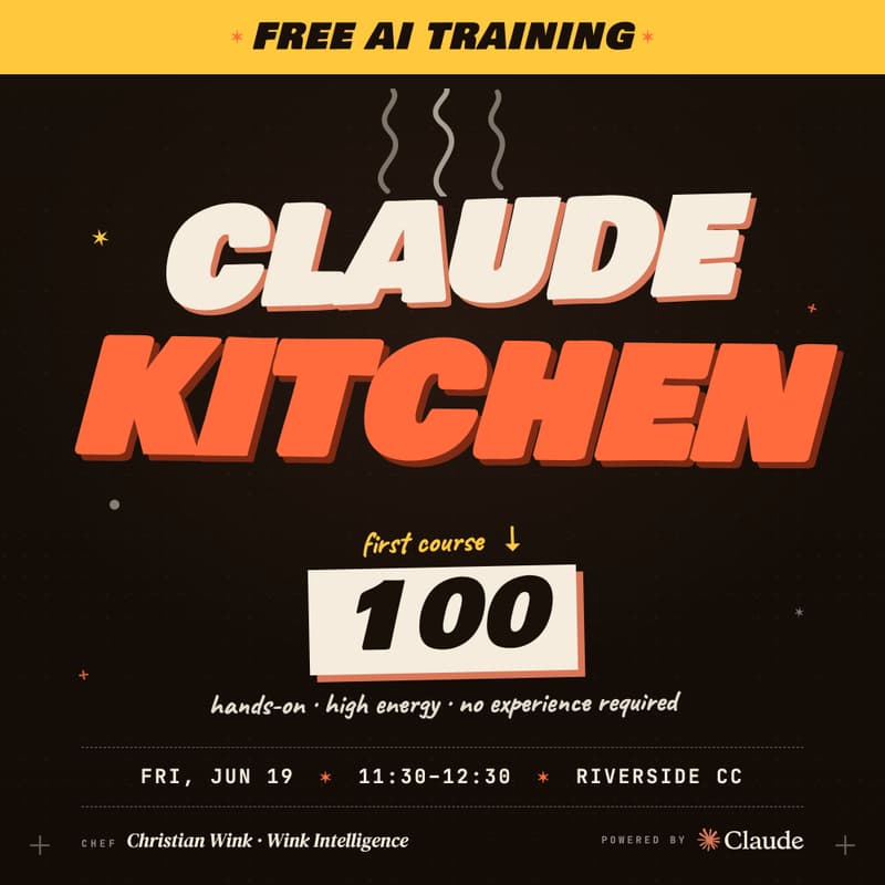 Cover Image for Claude Kitchen @ RCC