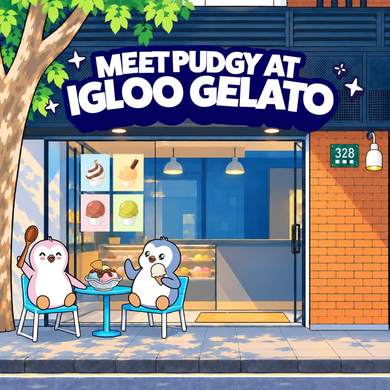 Cover Image for Meet Pudgy at Igloo Gelato 上海