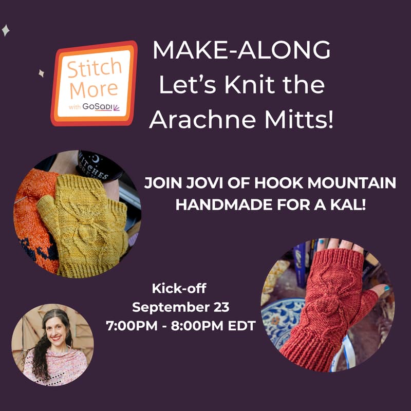 Cover Image for Arachne Mitts Halloween KAL Kick- Off