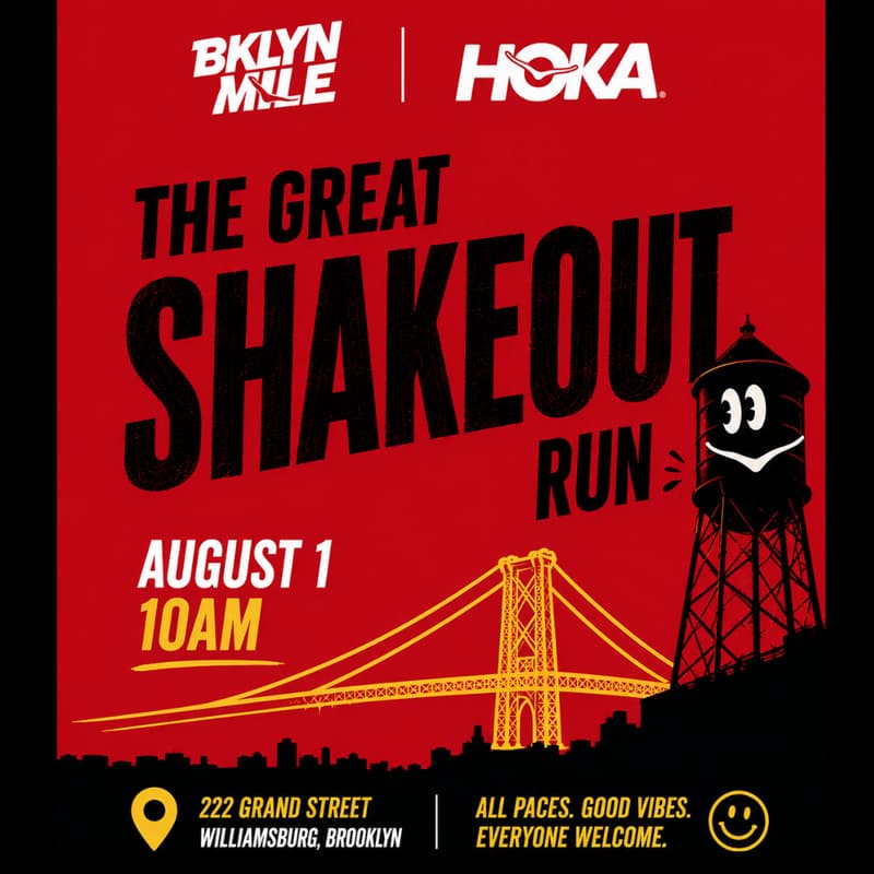 Cover Image for BKLYN MILE Shakeout Run presented by HOKA