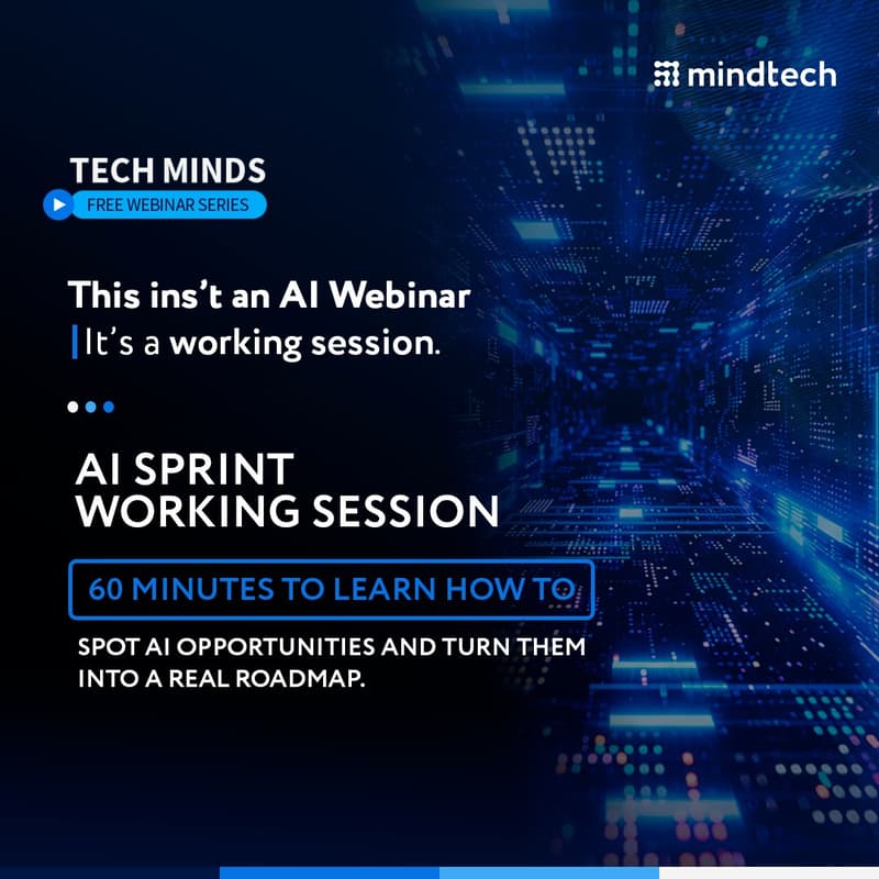 Cover Image for AI Sprint Working Session - by Mindtech