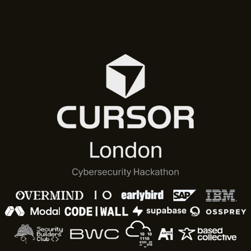 Cover Image for Cursor Cybersecurity London Hackathon