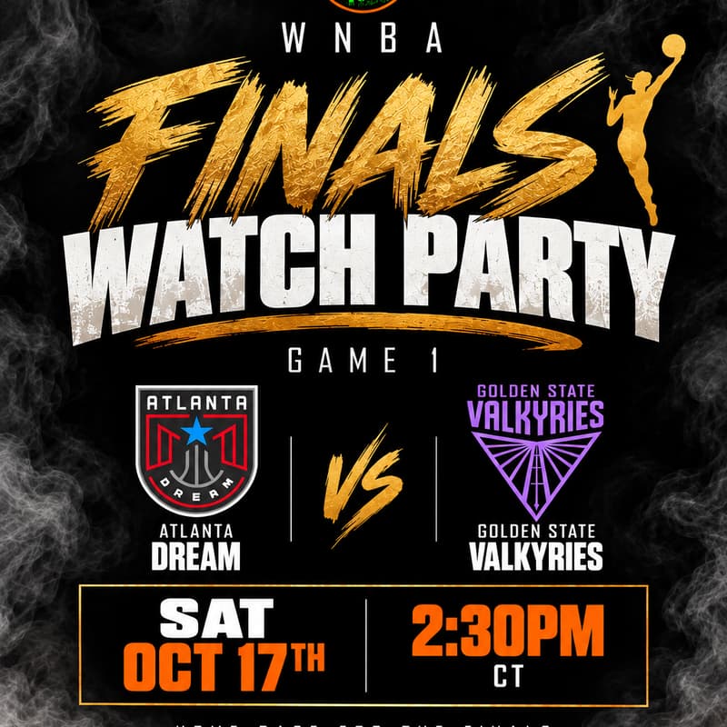 Cover Image for Hoop Social Chicago: WNBA Finals Watch Party - Dream vs. Valkyries