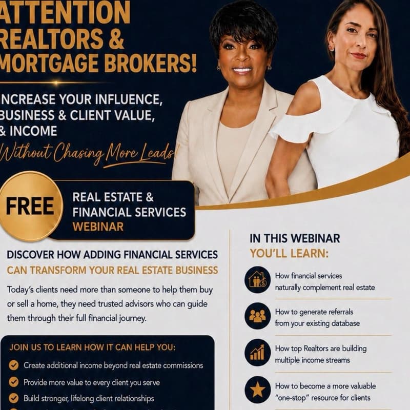 Cover Image for REALTORS: Increase your Influence, Business & Client Value, and Income