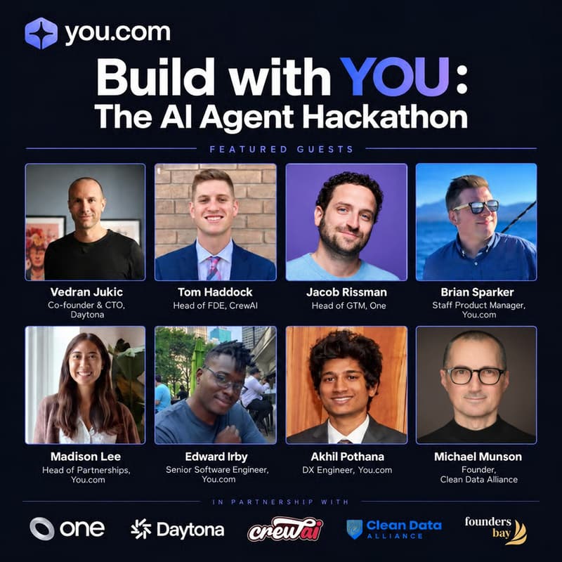 Cover Image for Build with YOU: The AI Agent Hackathon