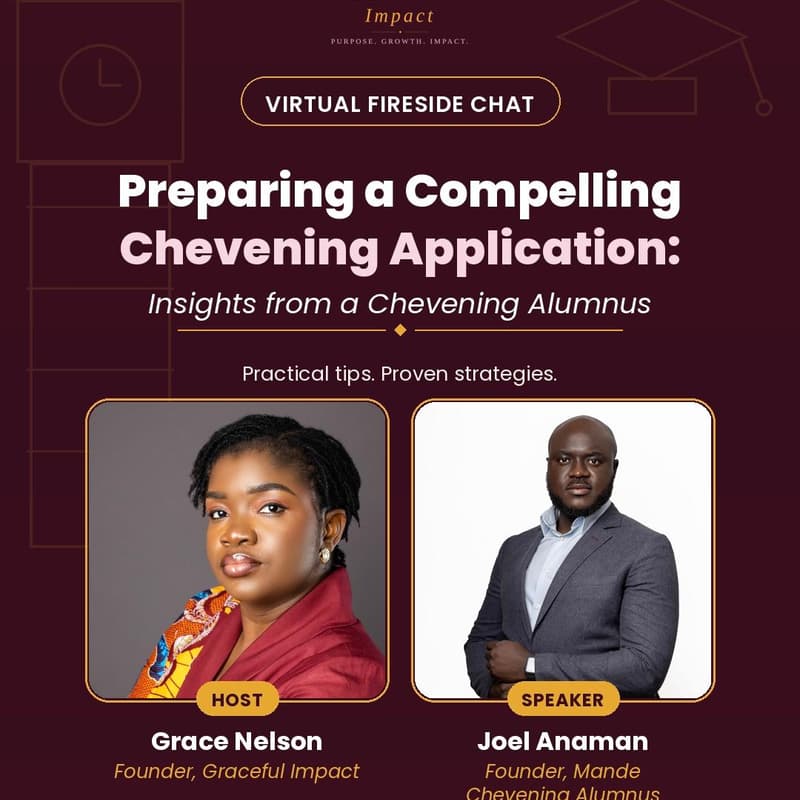 Cover Image for Preparing a Compelling Chevening Application