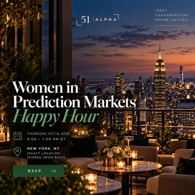 Cover Image for Women in Prediction Markets Happy Hour