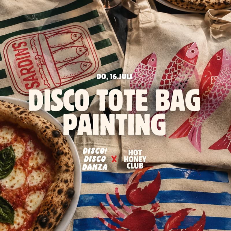 Cover Image for DISCO TOTE BAG PAINTING ✨