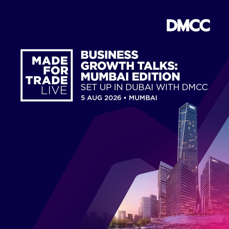 Cover Image for Business Growth Talks: Mumbai Edition Set Up In Dubai With DMCC
