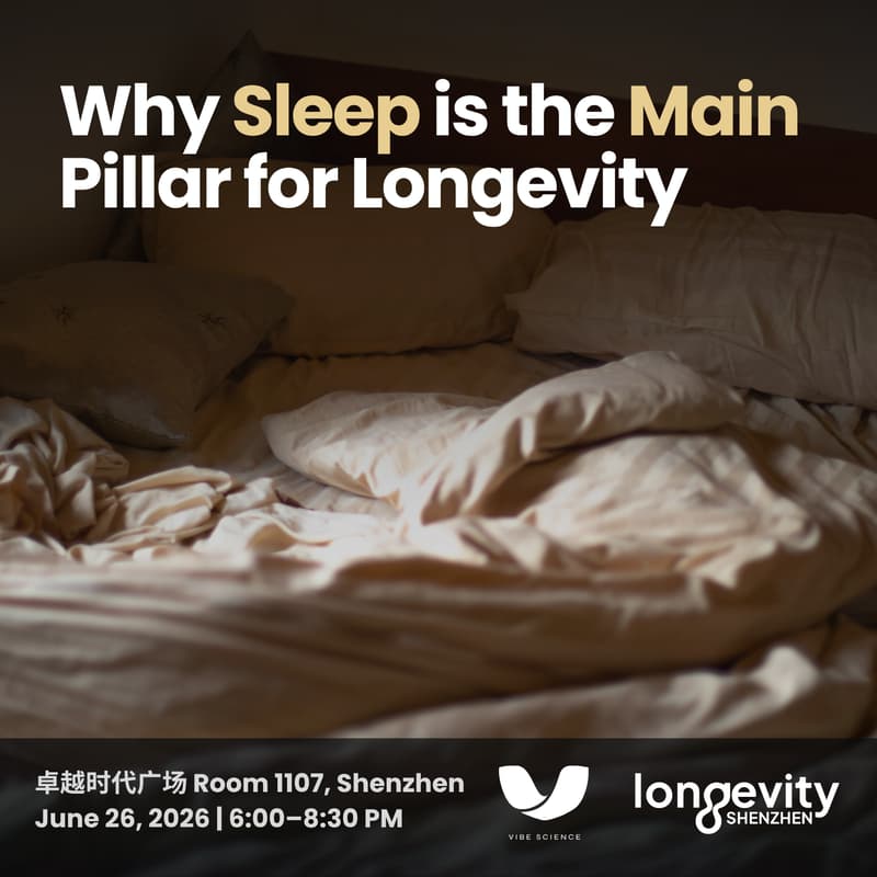Cover Image for Why Sleep is the Main Pillar for Longevity