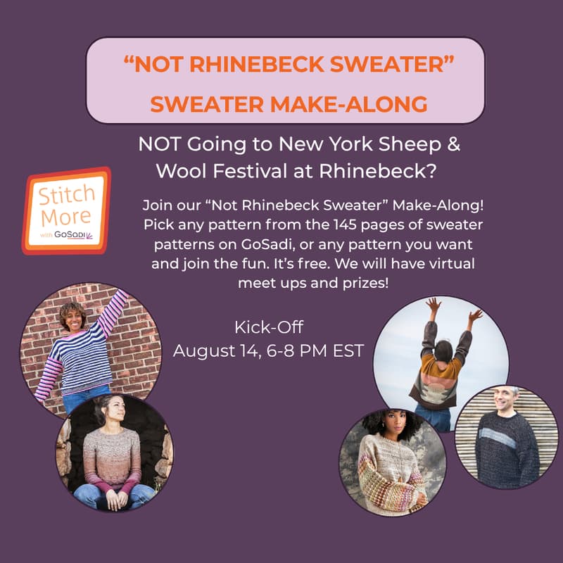 Cover Image for Not Rhinebeck Sweater Make-Along