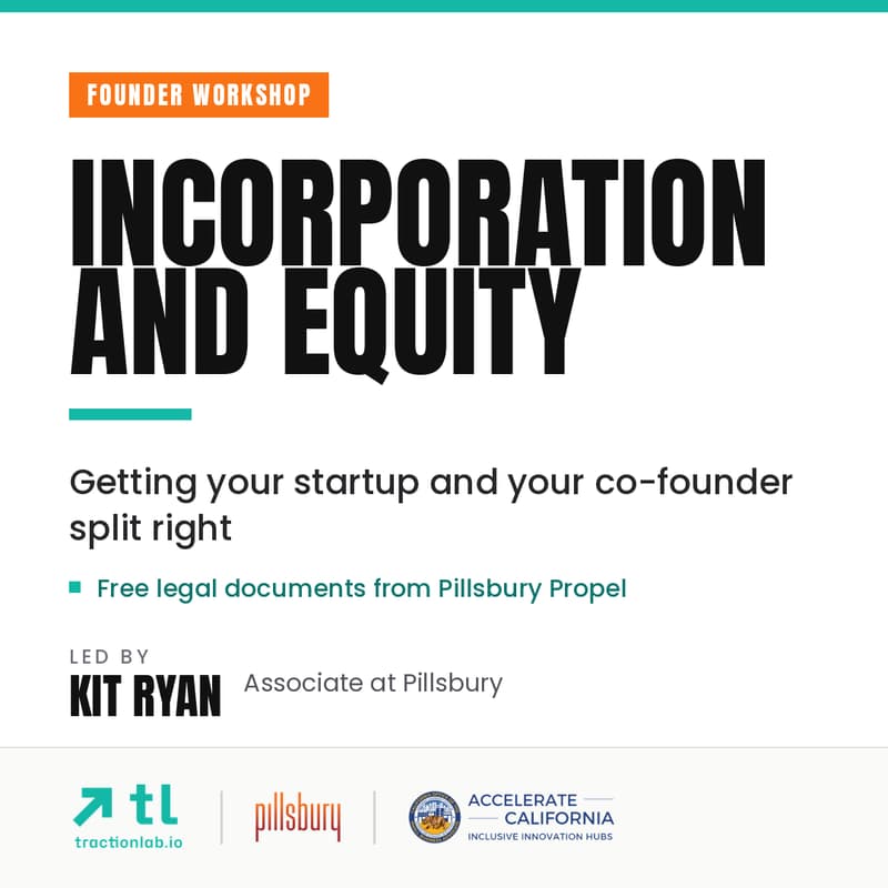 Cover Image for Incorporation & Equity