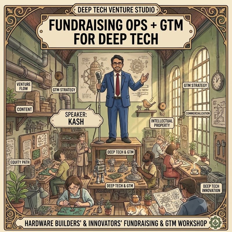 Cover Image for Circuit Launch Masterclass series: Fundraising Ops + GTM for Deep Tech