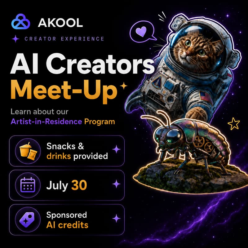Cover Image for AI Creators Meetup: Build, Experiment & Get Featured