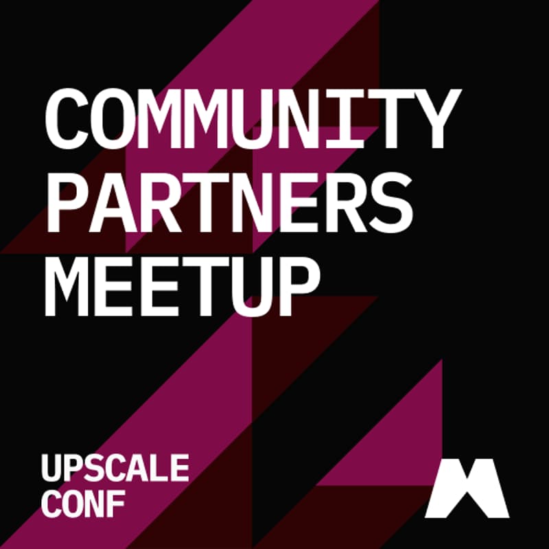 Cover Image for Community Partners Meetup [Upscale Conf by Magnific]