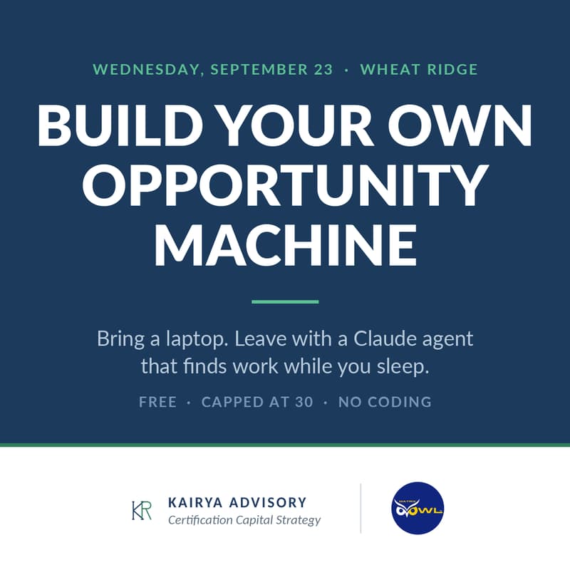 Cover Image for Build Your Own Opportunity Machine